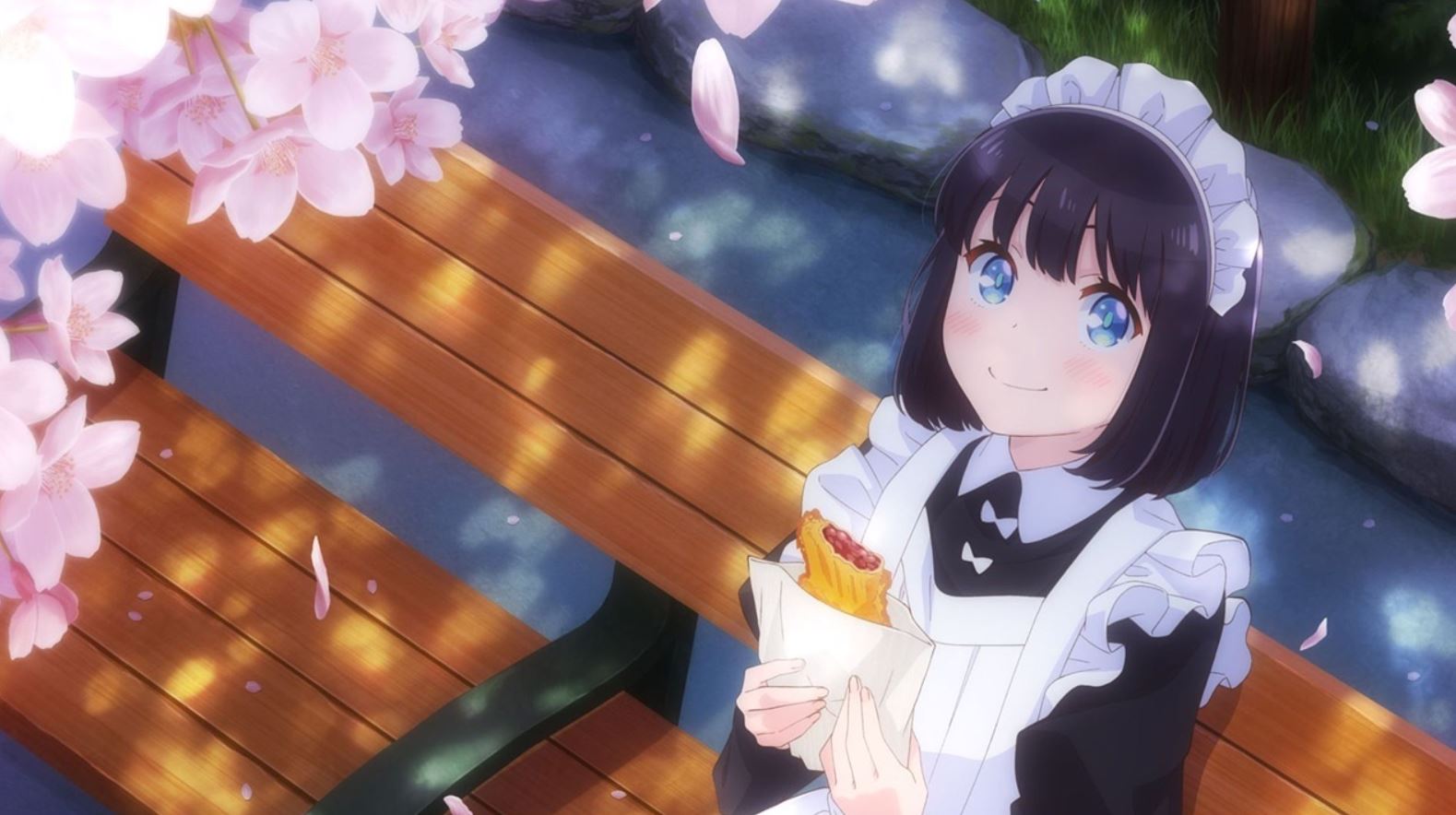 انمي Maid san wa Taberu dake مترجم